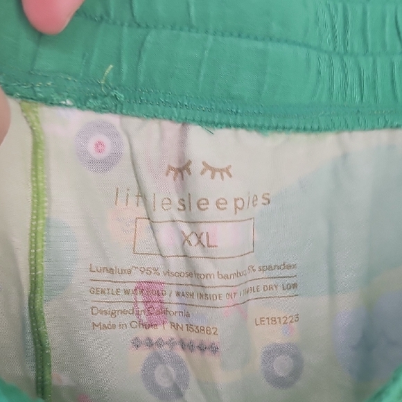 Little Sleepies Green Tractor Pajama Pants Size XXL - Picture 12 of 12